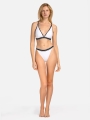 biało czarne bikini w trójkąt