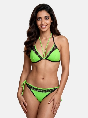 neonowe-zielone-bikini-wiazany-stroj-kapielowy-z-czarnymi-lamowkami